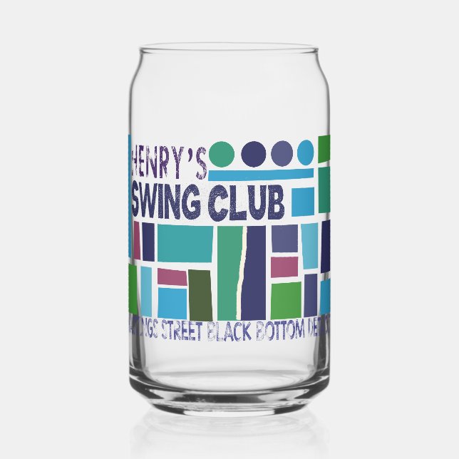 Henry's Swing Club Soda Glass (Recto)