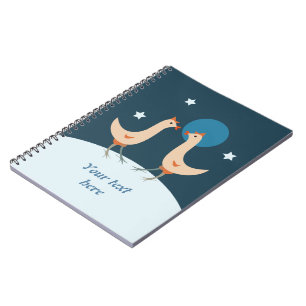 Hens Night Party Funny Chicken Moon Notebook