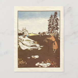 Heorhiy Narbut- 'Fairy Tales: Teremok. Mizgir' Postcard