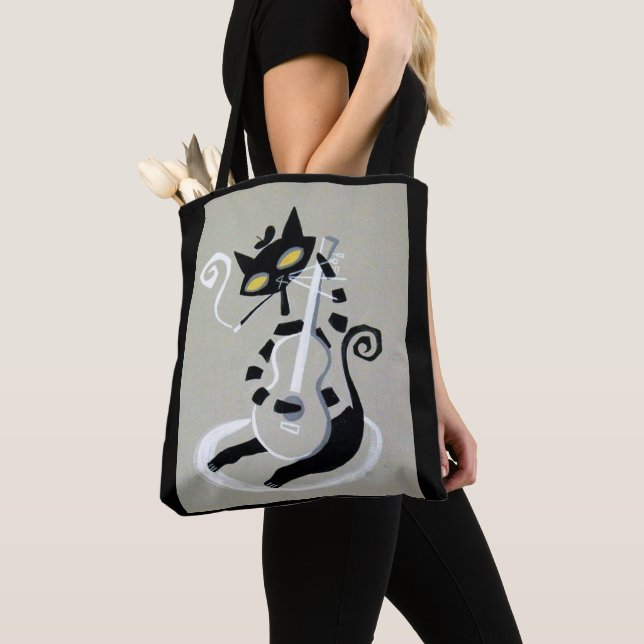 hep cat tote bag (Close Up)