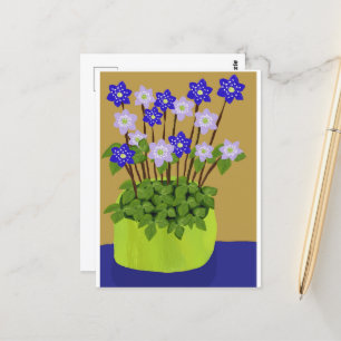 Hepatica Postcard