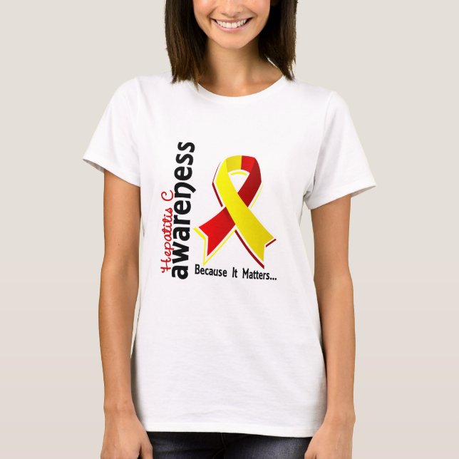 Hepatitis C Awareness 5 T-Shirt (Front)