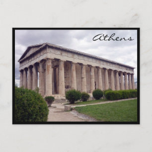 hephaestus agora athens postcard