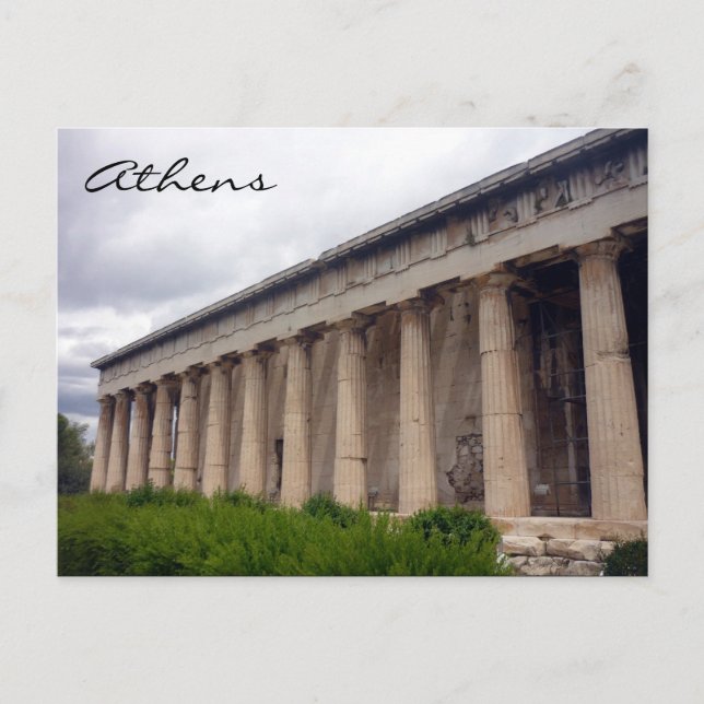 hephaestus columns postcard (Front)