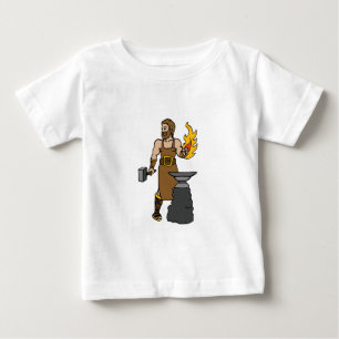 Hephaestus greek god blacksmith baby T-Shirt