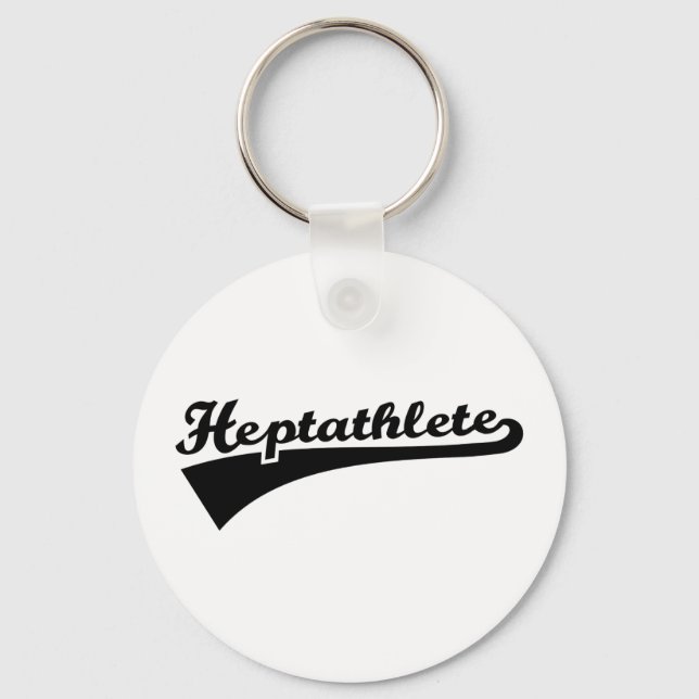 Heptathlete Keychain (Front)