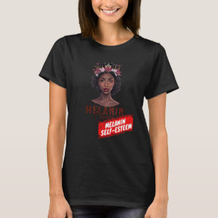 Her 2023 Self Esteem and Black History Month Melan T-Shirt