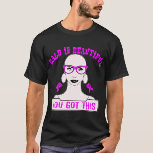 Her Bald Is Beautiful  #USAPatriotGraphics  © T-Shirt