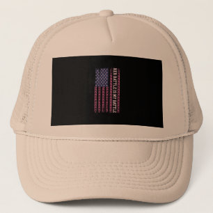 her battle is my battle, design for breast cancer trucker hat