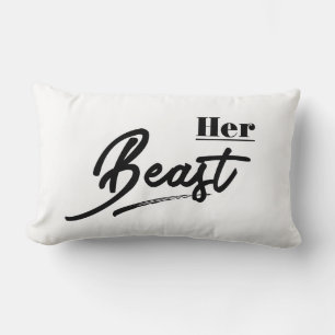Her Beast Lumbar Pillow