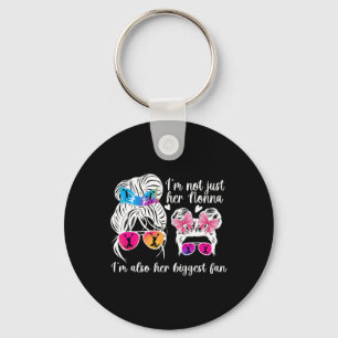 Her Biggest Fan Cheer Nonna Of A Cheerleader Nonna Keychain