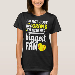 Her Biggest Fan Softll Grams Of A Softll Player T-Shirt