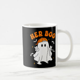 Her Boo His Boo Funny Matching Halloween Couples Coffee Mug