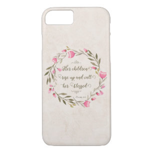 Her Children Rise Up & Call Her Blessed Case-Mate iPhone Case