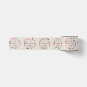 Her Children Rise Up & Call Her Blessed Grosgrain Ribbon