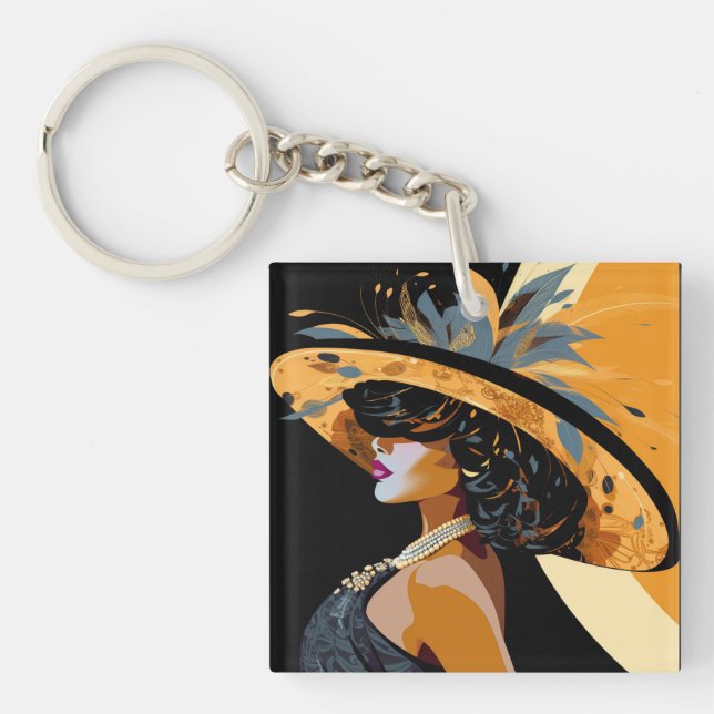 HER CROWN #1 KEYCHAIN (Front)