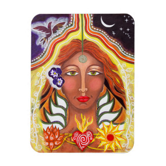 "Her Ember Now Blazes" Magnet