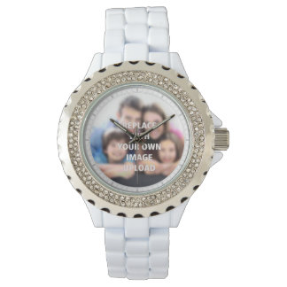 Her Family Photo on a Watch