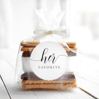 Her Favourite Сalligraphic Favour Gift Classic Ro