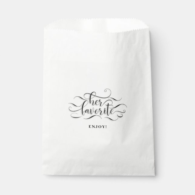 Her Favourite - Enjoy - Favour Bag (Front)
