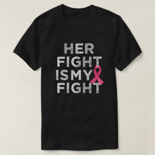 Her fight  Breast Cancer Awareness mens shirt