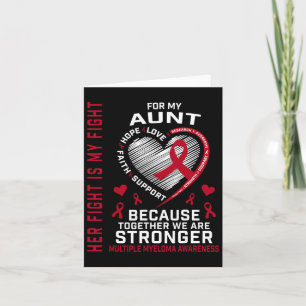 Her Fight Is My Fight Aunt Multiple Myeloma Awaren Card