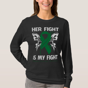 Her Fight Is My Fight BIPOLAR DISORDER AWARENESS B T-Shirt