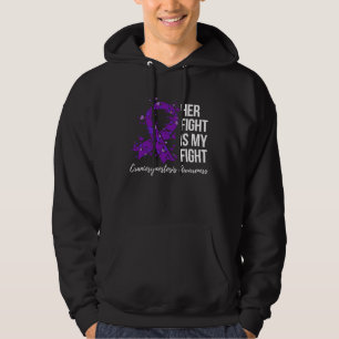 Her Fight Is My Fight Craniosynostosis Awareness Hoodie