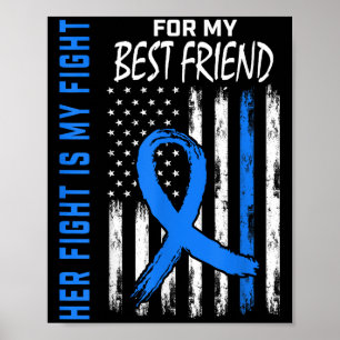 Her Fight Is My Fight Diabetes Awareness Shirt Bes Poster