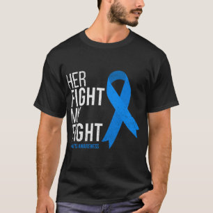 Her Fight is My Fight Diabetes Awareness T1D Type T-Shirt