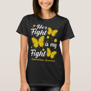 Her Fight Is My Fight Endometriosis Awareness Butt T-Shirt