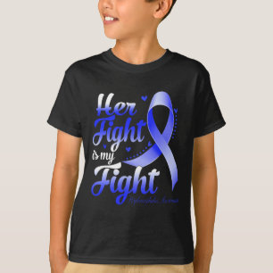 Her Fight Is My Fight Hydrocephalus Awareness Warr T-Shirt