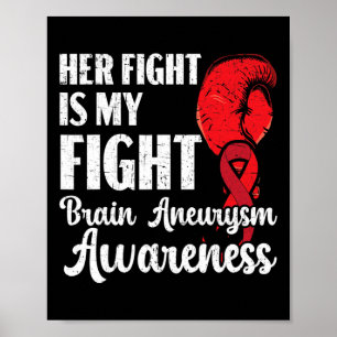 Her Fight Is My Fight Medical Condition Aneurysm A Poster