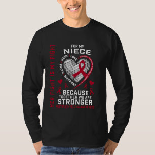 Her Fight Is My Fight Niece Multiple Myeloma Aware T-Shirt