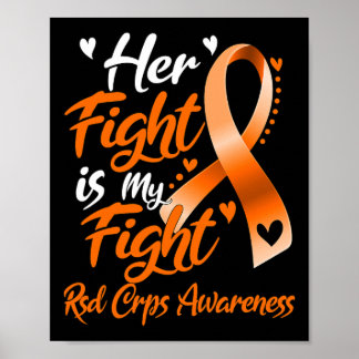 Her Fight Is My Fight Rsd Crps Awareness Poster