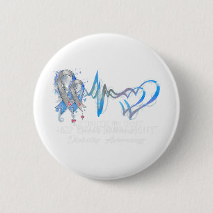 Her Fight Is My Fight Type 1 Diabetes Awareness Gi 2 Inch Round Button