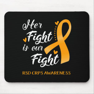 Her Fight Is Our Fight Rsd Crps Awareness Mouse Pad