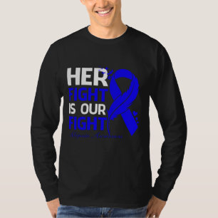 Her Fight Is Our My Fight ALOPECIA AWARENESS Ribbo T-Shirt