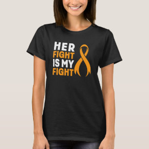 Her Fight My Fight Ms Warrior Multiple Sclerosis A T-Shirt