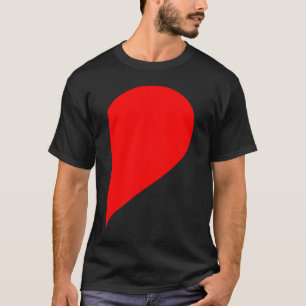 HER HIM HEART PARTNER VALENTINE'S DECORATIONS WOME T-Shirt