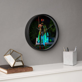 Her in the rain clock