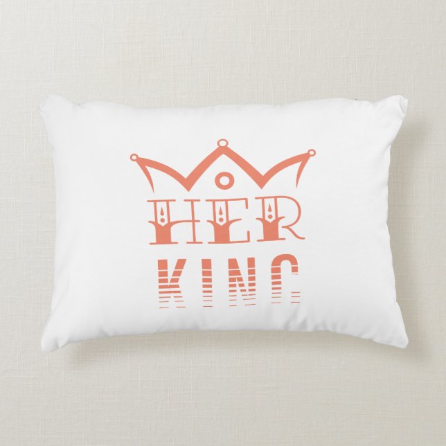 Her King Accent Pillow (Front)