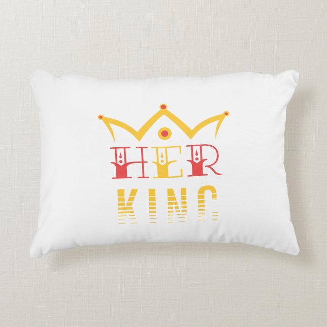 Her King Accent Pillow (Front)