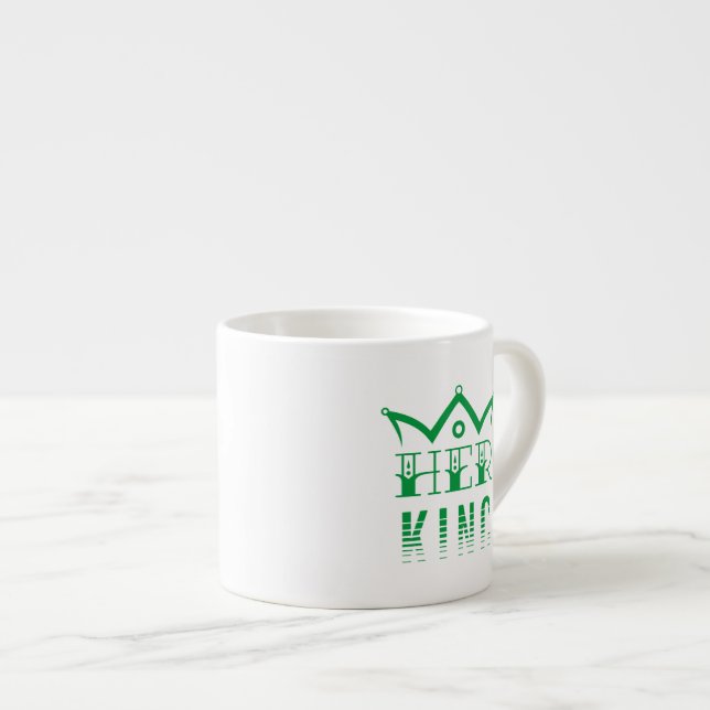 Her King Espresso Cup (Front Right)
