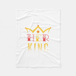 Her King Fleece Blanket