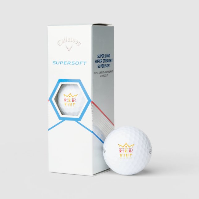 Her King Golf Balls (Packaging)
