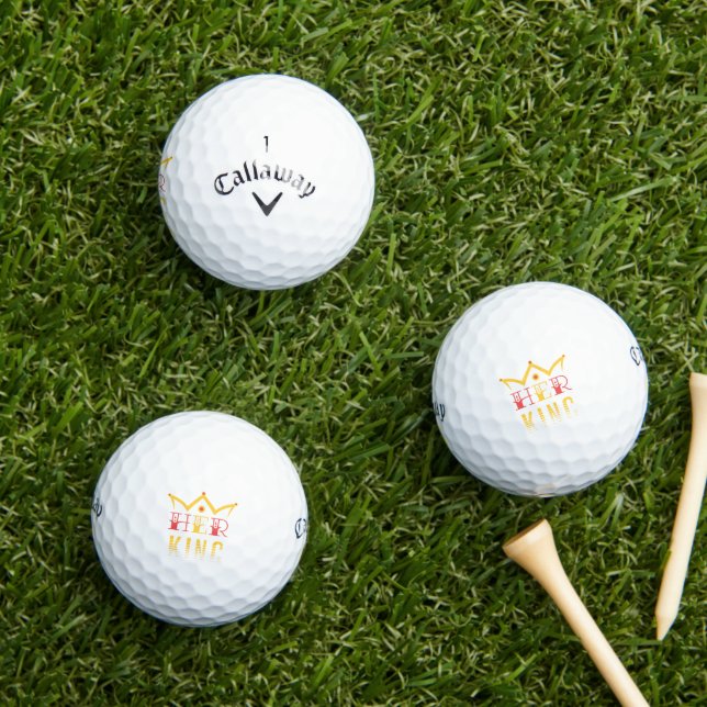 Her King Golf Balls (Insitu Grass)