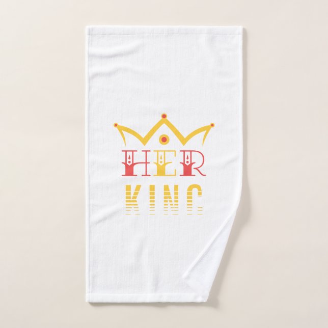 Her King Hand Towel (Hand Towel)