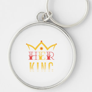 Her King Keychain