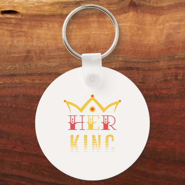 Her King Keychain (Front)